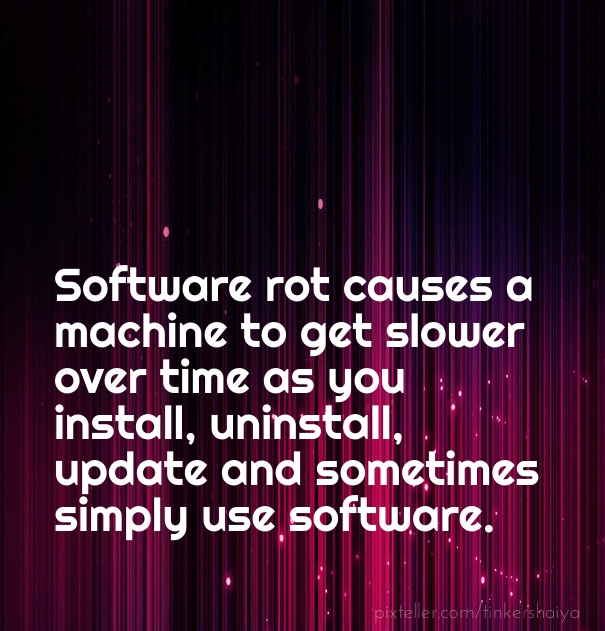 Software Tip on Bit Rot