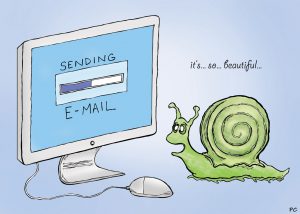 snail mail vs email